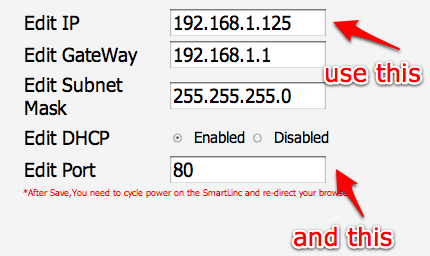 Network Settings